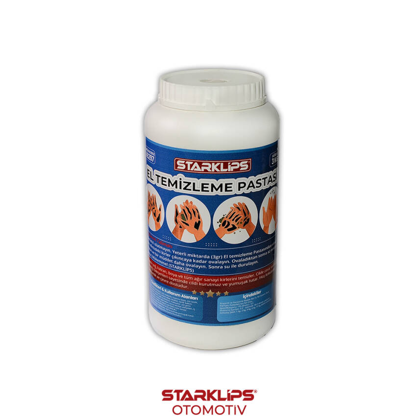 El Temizleme Pastası 3 Kg Starklips - 1