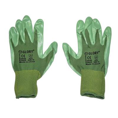 Eldiven Nitril (Tiner İçin) No.10 Yeşil/120 - Starklips