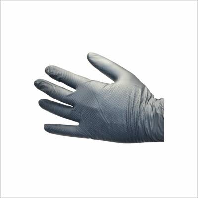 Eldiven Nitril Yüksek Dayanıklı Siyah No.9/50AD - 