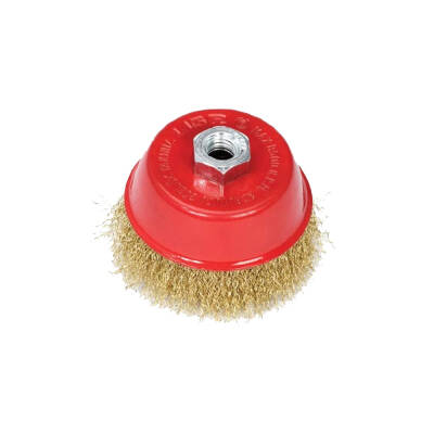 Fırça Tel Vidalı Çanak Dalga 65 mm - Starklips