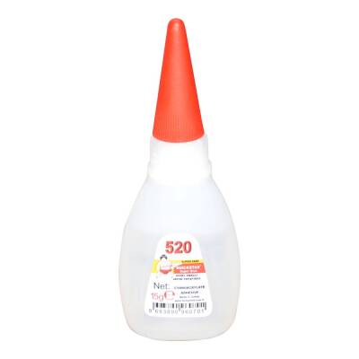 Genel Amaçlı Hızlı Yapıştırıcı 15Gr Quickstar Super Glue 520 - Evobond