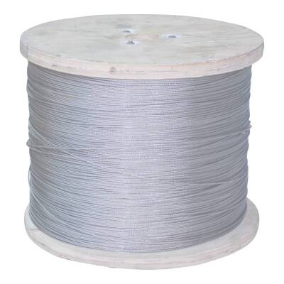 Halat Paslanmaz Cam Kriko Teli 7X7X1.5 Steel 304 - Steel
