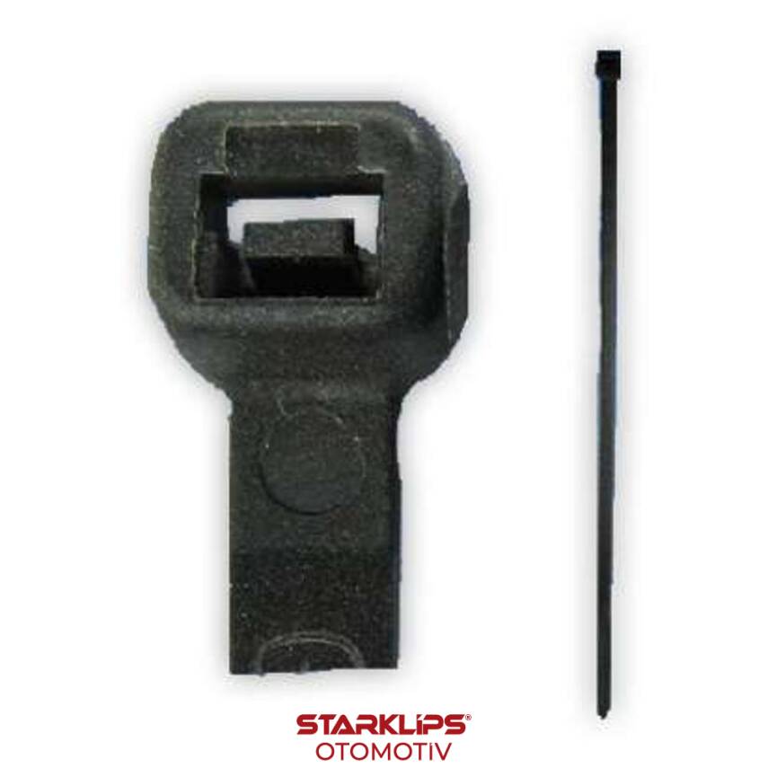 Kablo Bağı Siyah 2,5X100mm - 1