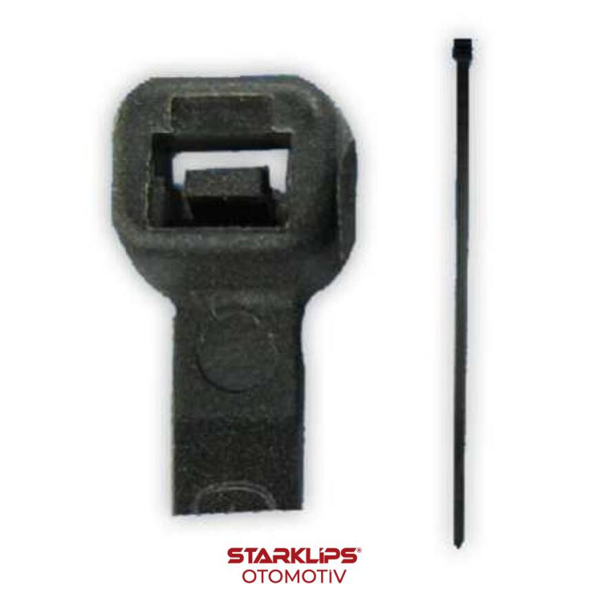 Kablo Bağı Siyah 3.6X205mm - 1