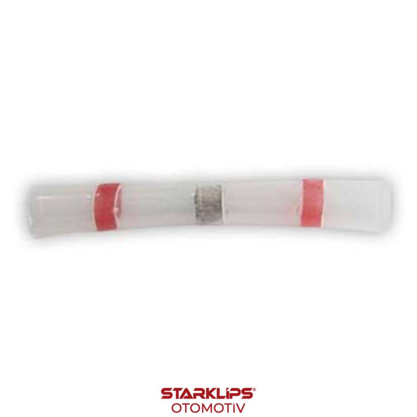 Kablo Birleştirici İzoleli Lehimli Kırmızı 2,9X40mm - 1