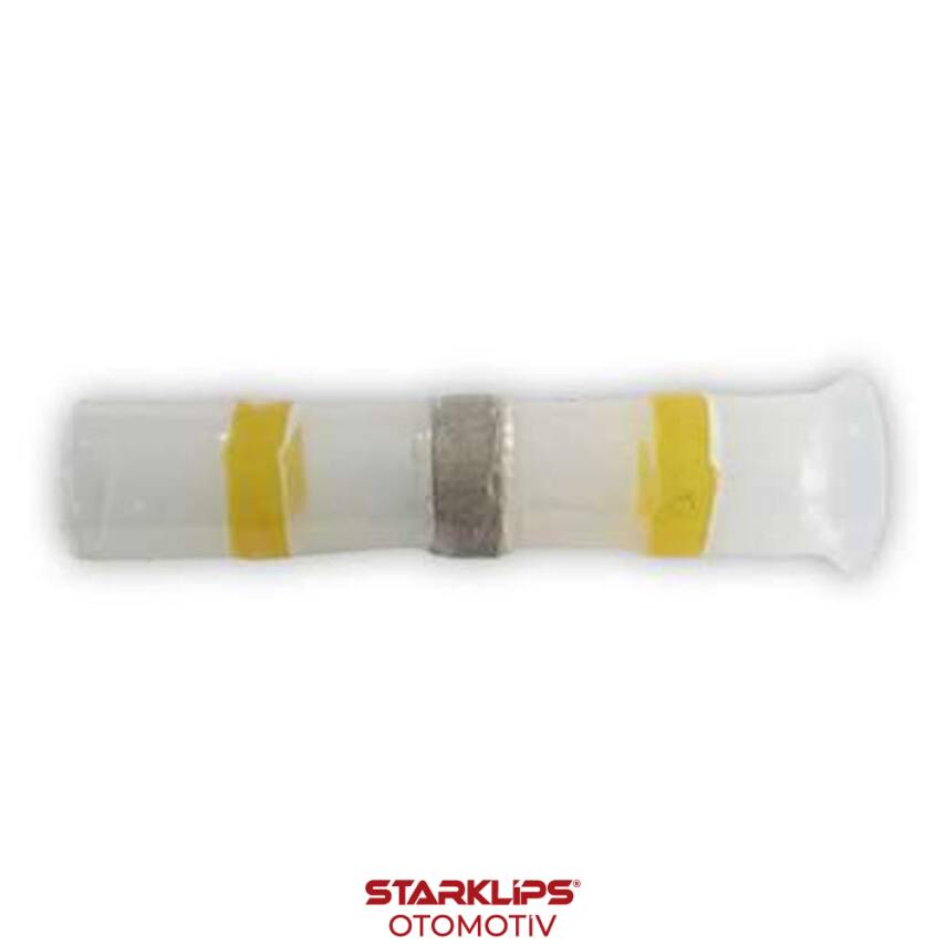 Kablo Birleştirici İzoleli Lehimli Sarı 6,2X40mm - 1