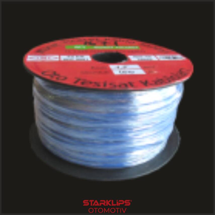 Kablo Kalaylı 6mmx50Mt Erm Kırmızı - 2