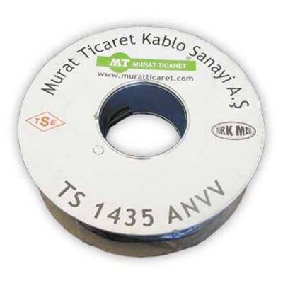Kablo Kalaylı TTR 2X1mmx100Mt Erm - 