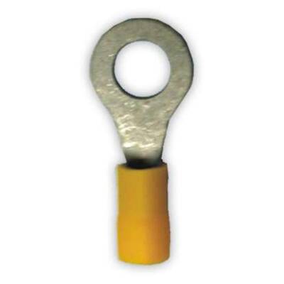 Kablo Ucu İzoleli Yuvarlak Sarı 4,0-6,0 / 8mm - Starklips