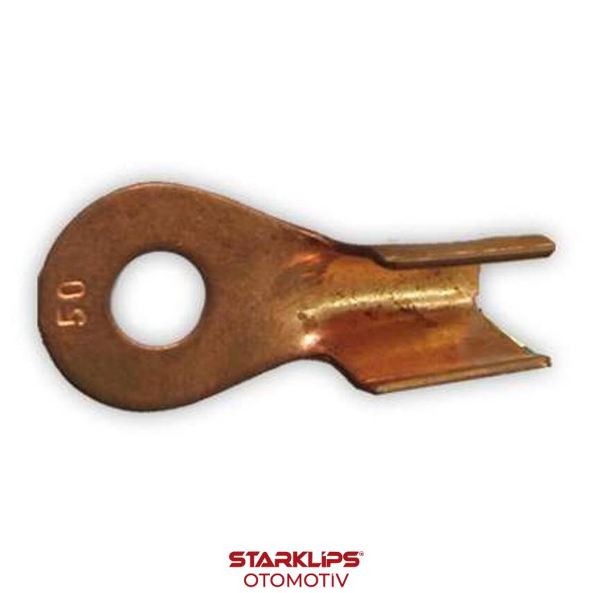 Kablo Ucu İzolesiz Bakır 50Mm 10605 - 1