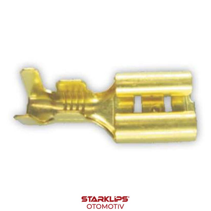 Kablo Ucu İzolesiz Dişi Fiş Büyük 9,5mm - 1