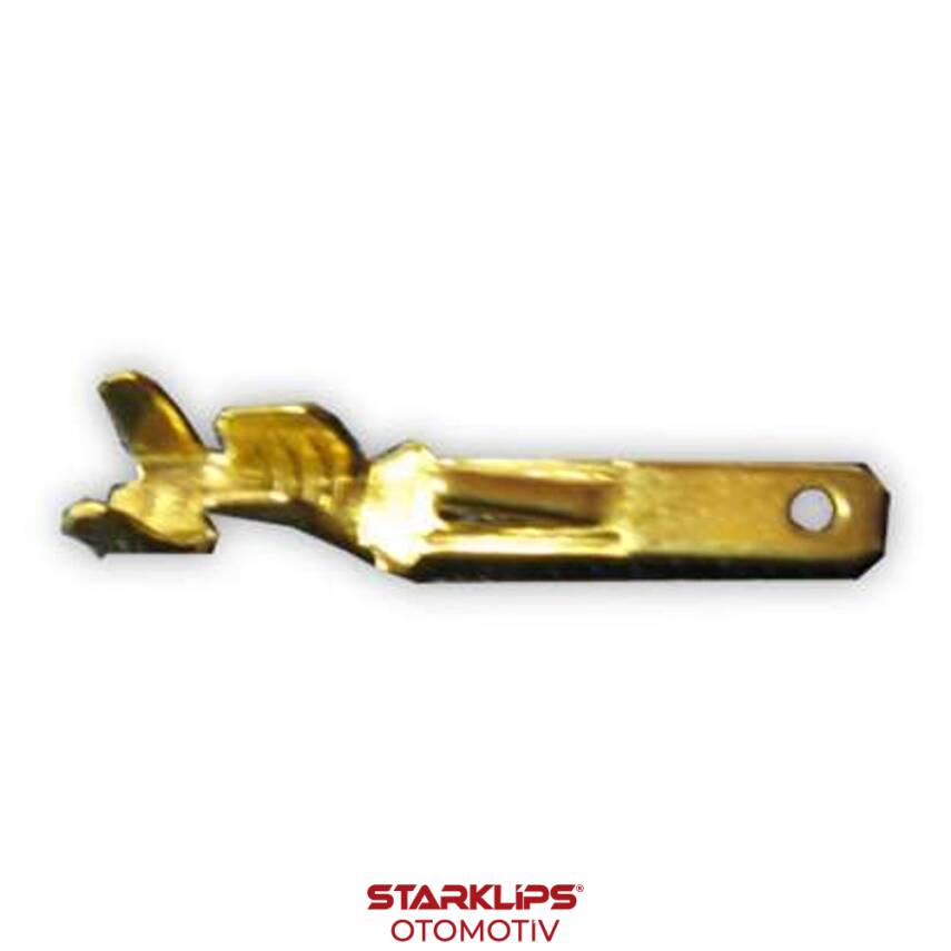 Kablo Ucu İzolesiz Erkek Fiş Mini Tırnaklı 4,8mm - 1