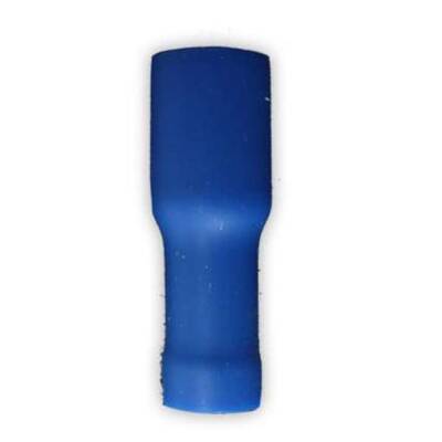 Kablo Ucu Tam İzoleli Dişi Mavi 1,5X2,5 / 6,3mm - 