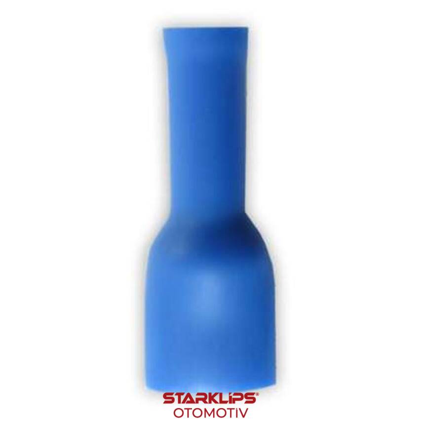 Kablo Ucu Yuvarlak İzoleli Dişi Mavi 1,5-2,5 / 5mm - 1