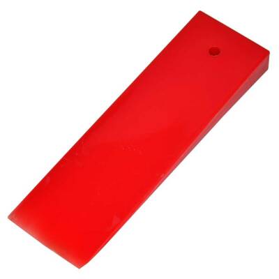 Kama Düz Plastik Kırmızı 15X58X190Mm MEC - 