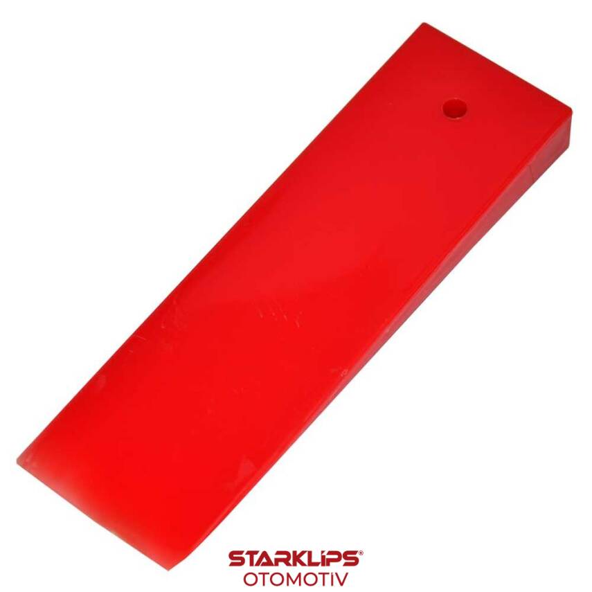 Kama Düz Plastik Kırmızı 15X58X190Mm MEC - 1