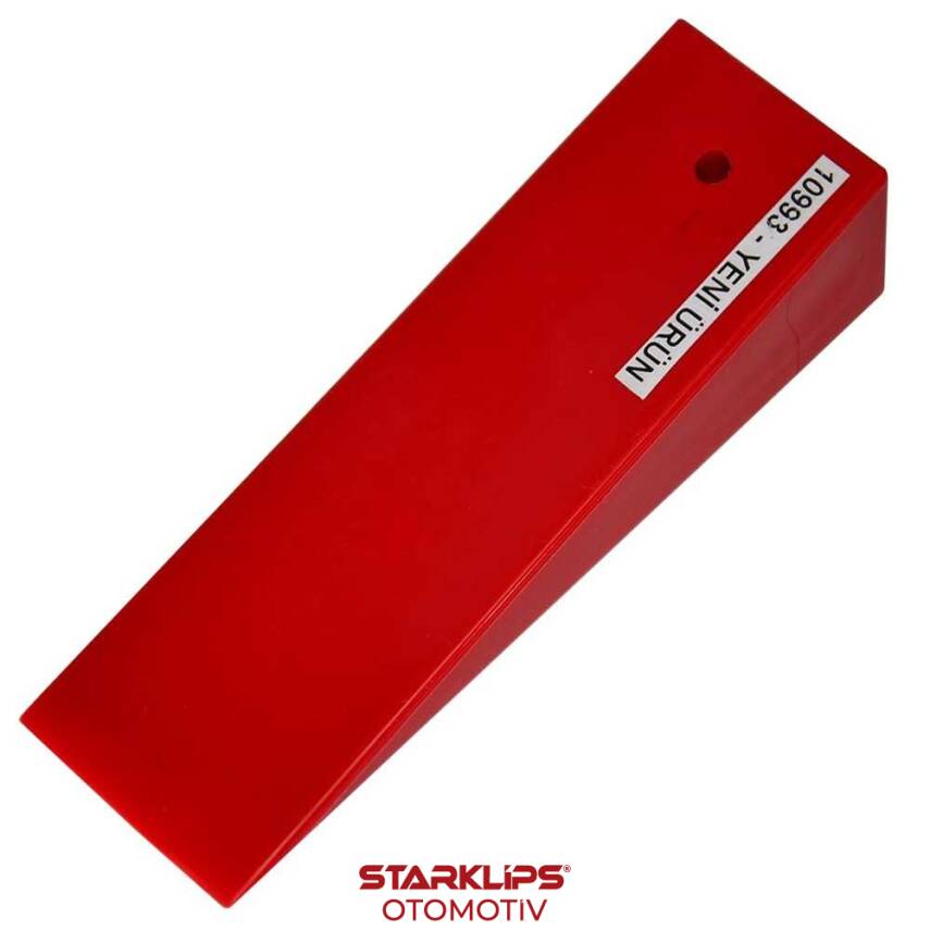 Kama Düz Plastik Kırmızı 30X58X190Mm MEC - 1