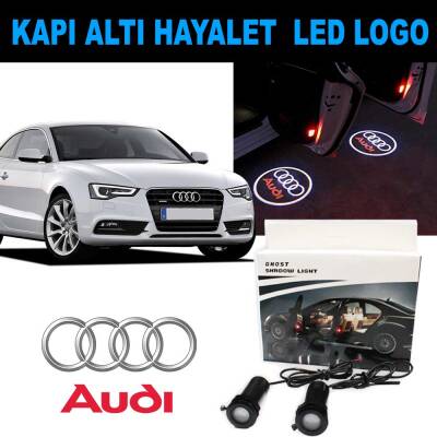 Kapı Altı 3D Hayalet LED Logo Audi - Starklips