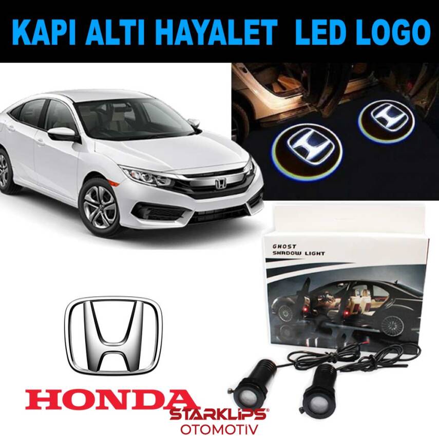 Kapı Altı 3D Hayalet LED Logo Honda - 1