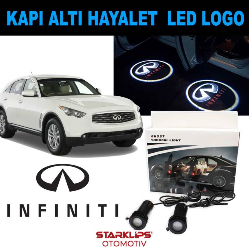 Kapı Altı 3D Hayalet LED Logo Infiniti - 1