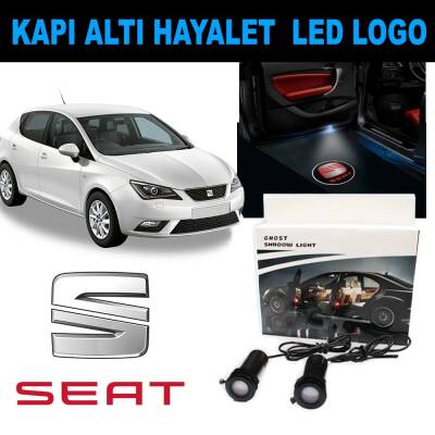 Kapı Altı 3D Hayalet LED Logo Seat - Starklips