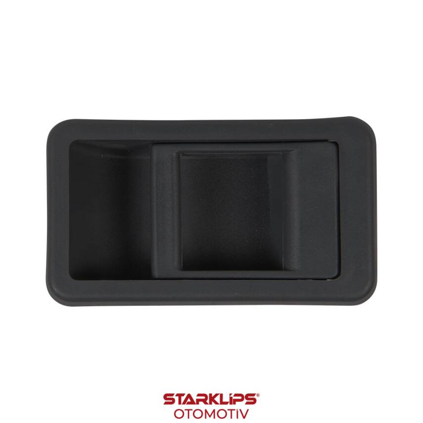 Kapı İç Açma Kolu SİYAH RENAULT R9 - R11 - 1