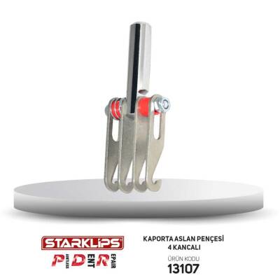Kaporta Aslan Pençesi 4 Kancalı Çift Yönlü - Starklips