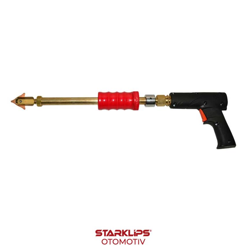 Kaporta Spot Punta Çektirme Tabancası ve Tokmak Kolu (Sarı Pirinç) (Plastik Kaplamalı) - 1