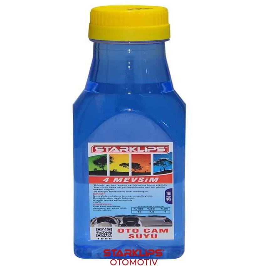 Katkı Cam Suyu 4 Mevsim 250Ml Starklips - 1