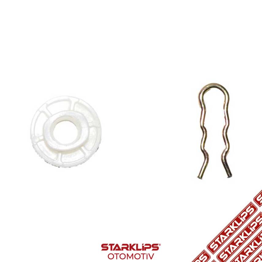 Klips Cam Makaslı Kriko Plastiği L-R Ön 4493433 Saab 9-5 9-3 900 - 1