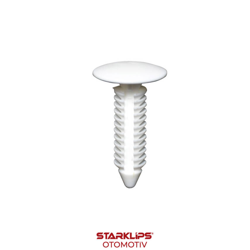 Klips Çam Tipi Süt Beyaz 7,7X29X18mm - 1