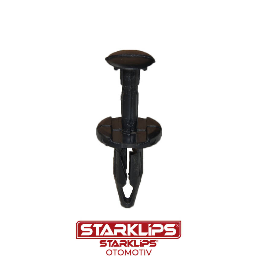 Klips Davlumbaz 21077123 6509103AA 6,4X15X19mm Opel GM Chrysler Saturn Ford W705436 Tesla - 1