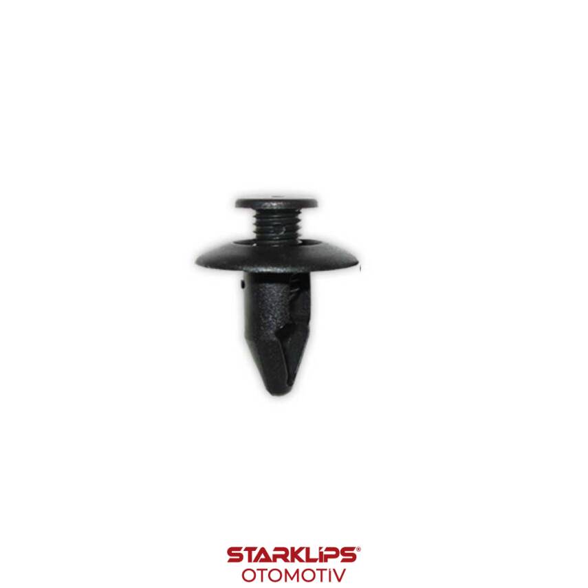 Klips Davlumbaz 8,2x19,5mm Mazda MNA01-56145 Nissan 63844-01A00,6385401A00 Ford,Kia - 1