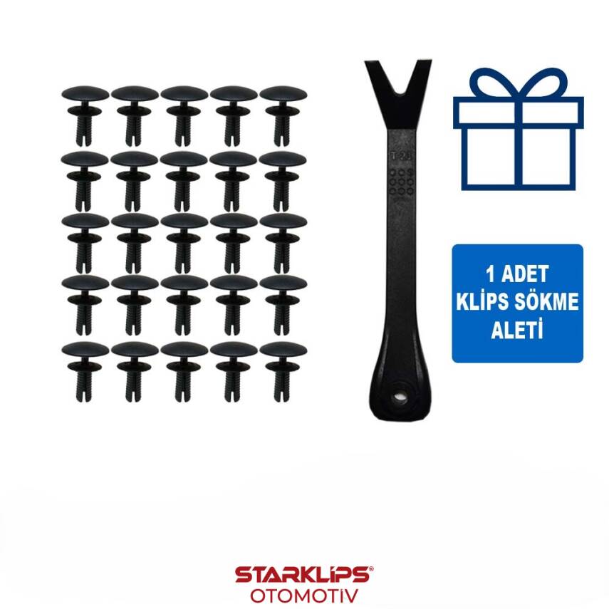 Klips Döşeme 7,5X26X24mm - 1