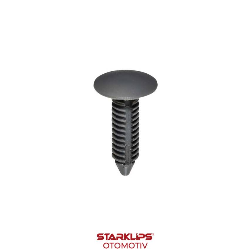 Klips Döşeme Çam Tipi 7,7x29x18mm Koyu Gri - 1