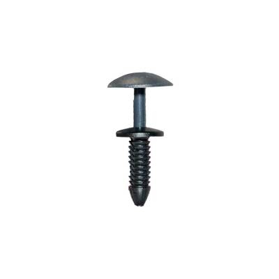 Klips Döşeme Dübel Siyah Renk Şapka Koyu Gri 7,5x26x20mm - 