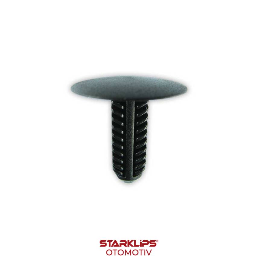 Klips Döşeme Köşeli Siyah 7,95X8X24,6mm Ducato - 1