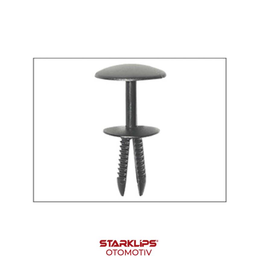 Klips Döşeme Koyu Gri 7,5X26X24 E866076Sfa RAL 7021 - 1