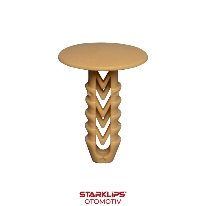 Klips Döşeme Krem 6,5-8x25x18,8mm 17887688 Fiat Alfa 14592387 02081620 - 1