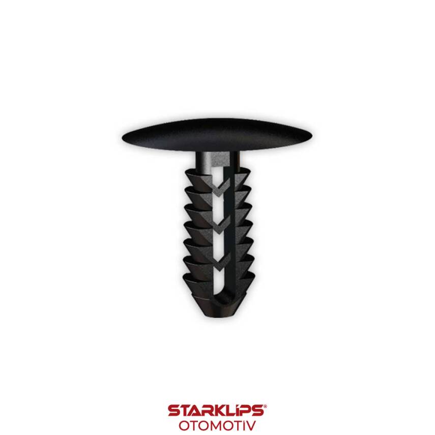 Klips Döşeme Siyah 10X24X25 Fiat Ducato - 1