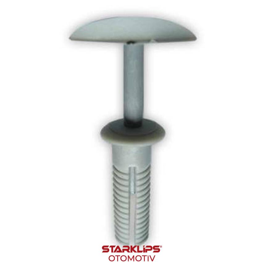 Klips Döşeme Tavan Açık Gri 8,5X33X24Mm - 1