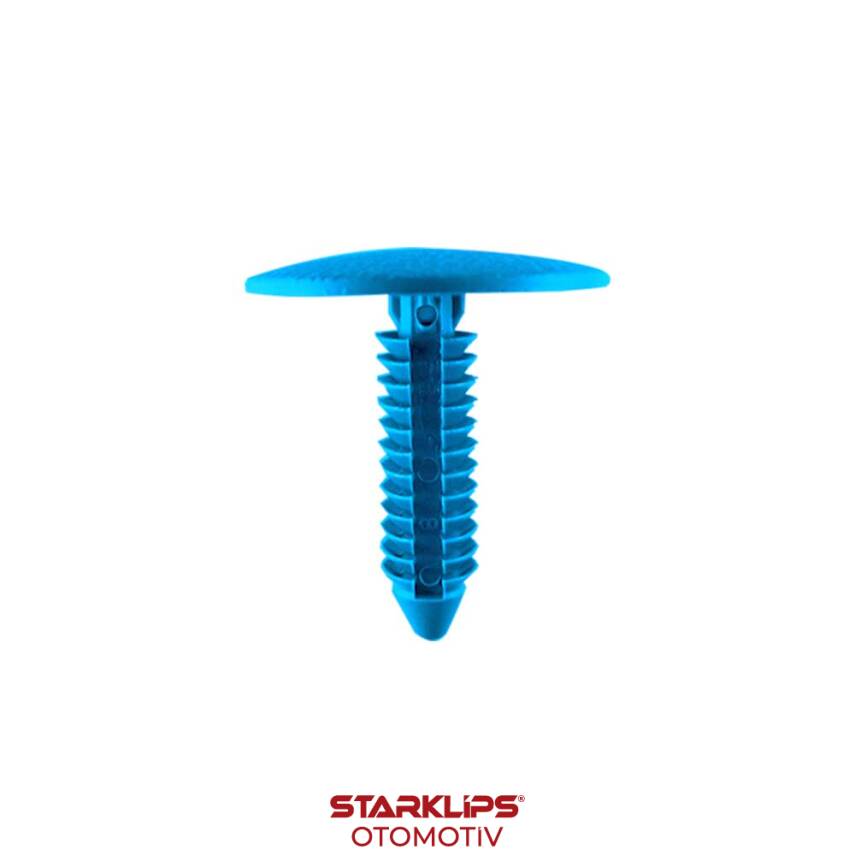 Klips Döşeme Tavan Desenli Turkuaz 7,6x34x26mm Ford Connect - 1