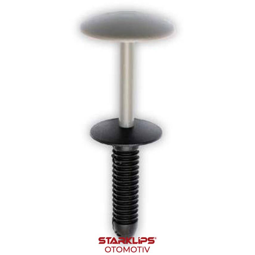 Klips Döşeme Tavan Gri 7,5X33X24Mm - 1