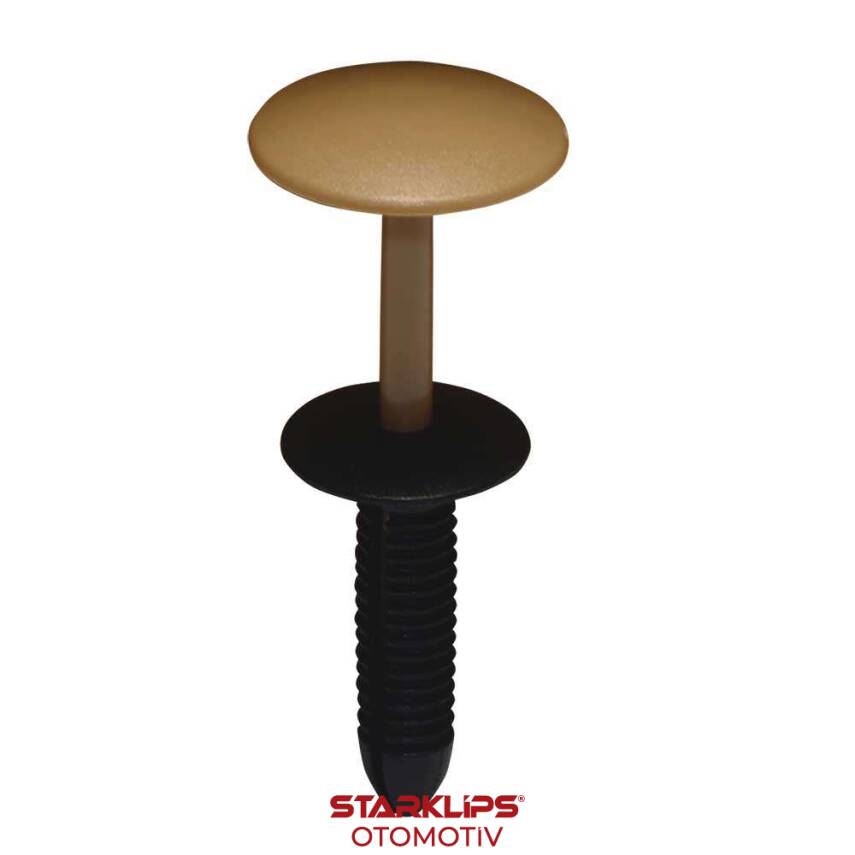 Klips Döşeme Tavan Kahverengi 7,5X33X24Mm - 1