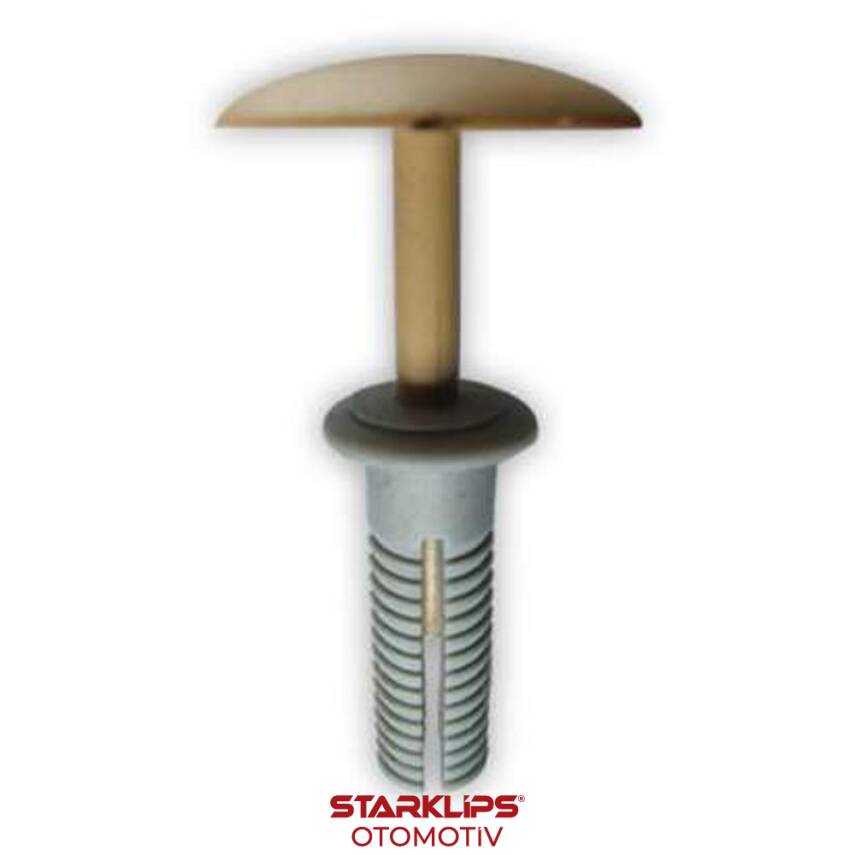 Klips Döşeme Tavan koyu Bej 8,5X33X24mm - 1