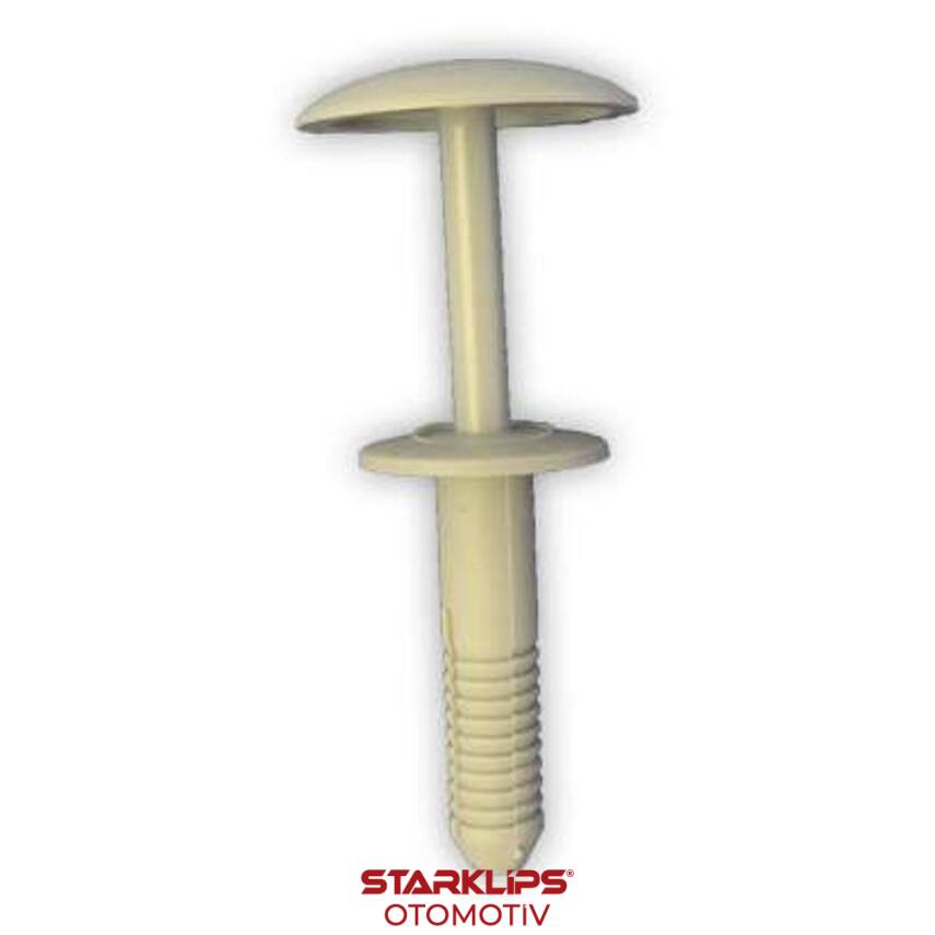 Klips Döşeme Tavan Koyu Gri 7X33X24Mm - 1