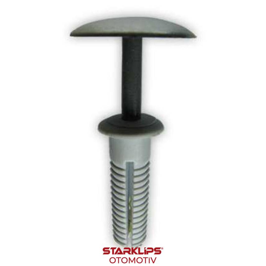 Klips Döşeme Tavan Koyu Gri 8,5X33X24mm - 1