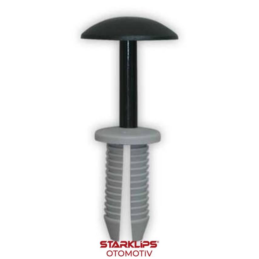 Klips Döşeme Tavan Siyah 8,5X26X20Mm - 1