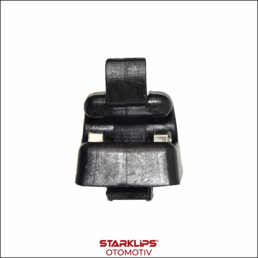 Klips Güneşlik Ayağı Siyah 1268100012 Mercedes W123 W124 W126 W140 W201 W463 - 1