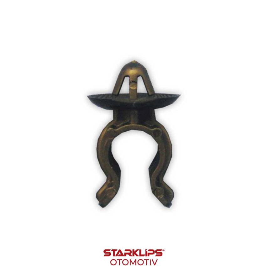 Klips Hortum Tutucu 8,5mm Siyah - 1